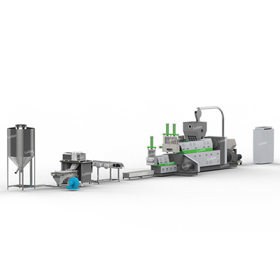 Seitenplastikabfallaufbereitungs-Maschine der zufuhr-600kg/H 180mm